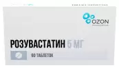 Розувастатин Таблетки 5мг №90 от Озон ФК ООО