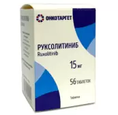 Руксолитиниб Таблетки 15мг №56 от ОнкоТаргет ООО