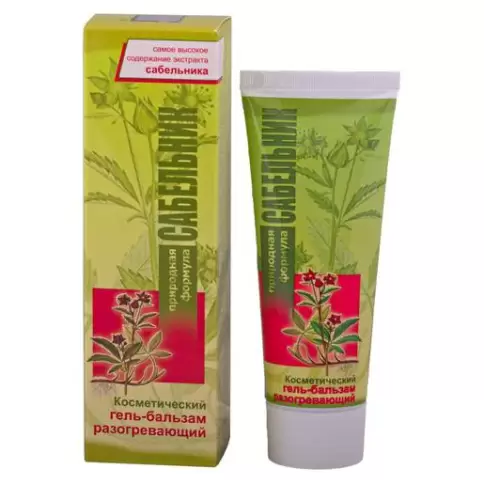 Сабельник Гель-бальзам 75г произодства Мирролла ООО