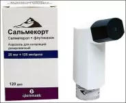 Серетид Аэрозоль 50мкг/25мкг/доза 120доз