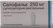 Салофальк Свечи 250мг №10 от Не определен