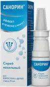 Санорин с морской водой Капли в нос 0.1% 10мл от Гротекс ООО