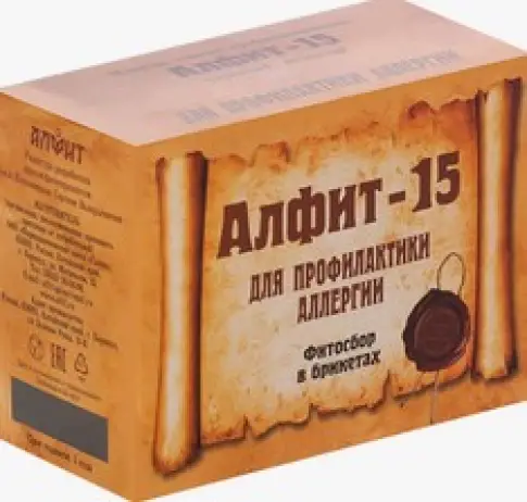 Сбор Алфит-15 для профил.аллергии