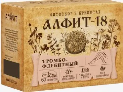 Сбор Алфит-18 д/профил.тромбофлебита и варик.