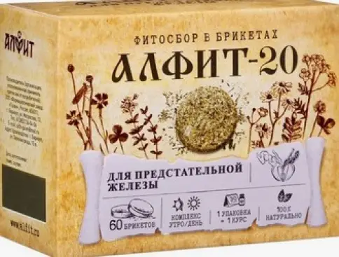 Сбор Алфит-20 для профил.простатита Брикеты 2г №30х2