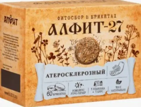 Сбор Алфит-27 для профил.атеросклероза