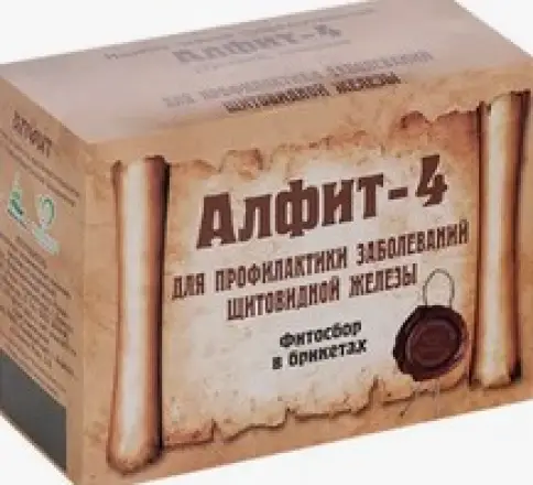 Сбор Алфит-4 Актив для профил.заб.щитовидной ж-зы