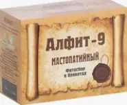 Сбор Алфит-9 мастопатийный Брикеты 2г №60 в Новосибирске от Аптека Эконом Довольное Мичурина 2А