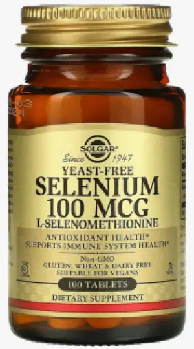 Селен Таблетки 100мкг №100 произодства Солгар