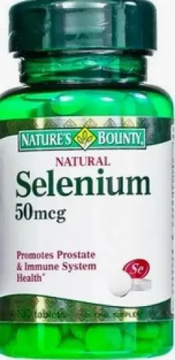 Селен Таблетки 50мкг №100 произодства Нэйчерс Баунти