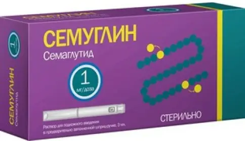 Семаглутид Флакон 1мг произодства Не определен