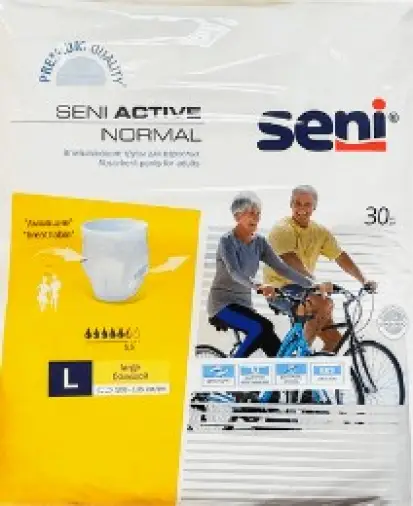Seni Active Normal трусы впитывающие для взрослых Упаковка Размер L (100-135см) №10