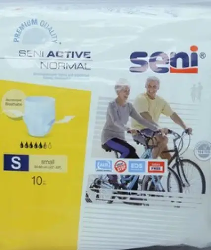 Seni Active Normal трусы впитывающие для взрослых Упаковка Размер S (55-85см) №10