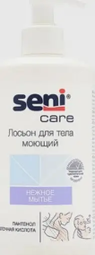 Seni care Лосьон моющий для тела Флакон с дозатором 500мл произодства ТЗМО А.О.