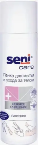 Seni care Пенка для мытья и ухода за телом Флакон 250мл произодства ТЗМО А.О.