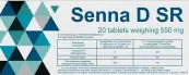 Сенна Д SR Таблетки 550мг №20 от Витамер ООО