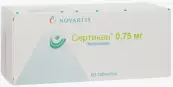 Сертикан Таблетки 750мкг №60 от Новартис Фарма