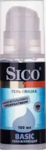 Сико гель для интимной смазки увлажняющий Sico Basic Флакон 100мл произодства Гельтек