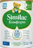 Симилак Комфорт 2 для детей 6-12 месяцев, смесь молочная сухая Similac