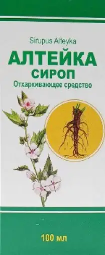 Сироп Алтейка Флакон 100мл произодства Экофлор