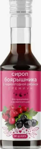 Сироп боярышника с чернопл. рябиной BioForte Флакон 250мл произодства Биоинвентика