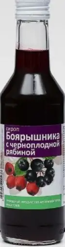 Сироп боярышника с чернопл. рябиной Флакон 250мл произодства Астромар ООО