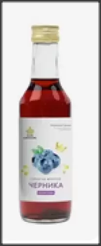 Сироп Черника на фруктозе Флакон 250мл произодства Биоинвентика