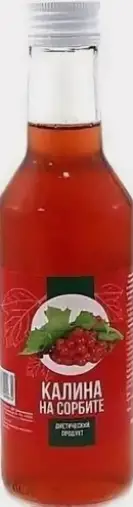 Сироп калины на сорбите