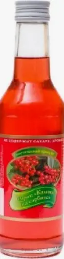 Сироп калины на сорбите Флакон 250мл произодства Биоинвентика