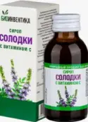 Сироп солодки с вит.С Флакон 100мл от Биоинвентика