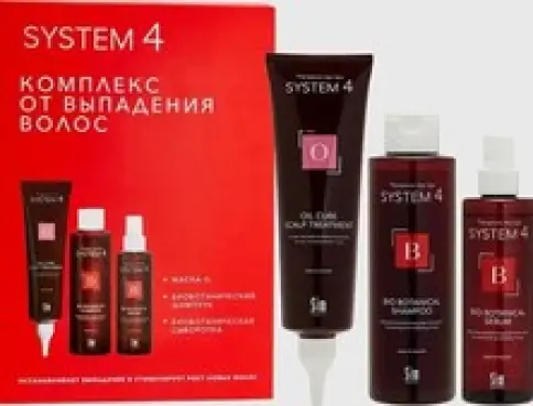 Система 4 комплекс средств от выпадения волос Набор №1 произодства Сим Финланд