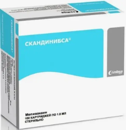 Скандинибса Картридж 30мг/мл 1.8мл №100 произодства Инибса