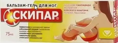 Скипар бальзам-гель дног Упаковка 75мл