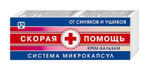 Скорая помощь Крем-бальзам от синяков и ушибов Крем-бальзам 100мл в СПБ (Санкт-Петербурге)