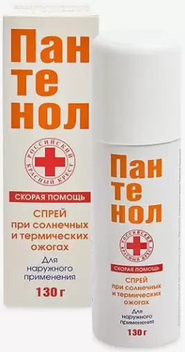 Скорая помощь Пантенол Флакон 130г произодства Аэро-Про