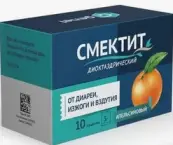 Смектит диоктаэдрический Порошок д/суспензии, апельсин 3г №10 от Технопарк-Центр