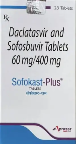 Софокаст Плюс Таблетки 400мг+60мг №28 произодства Индия