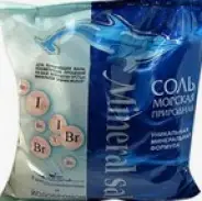 Соль для ванн морская Йодобромная Упаковка 1кг от Терра Вита+