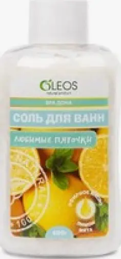 Соль для ванн морская Олеос Любимые пяточки Oleos Флакон 400г произодства Олеос ООО