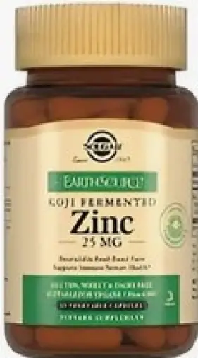 Солгар Цинк в ферментир.культуре коджи Капсулы вегетарианские 25мг №30 произодства Солгар