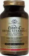 Солгар Эстер-С плюс Капсулы 500мг (840мг) №100 в Краснодаре от Аптека.ру Копанская Калинина 82