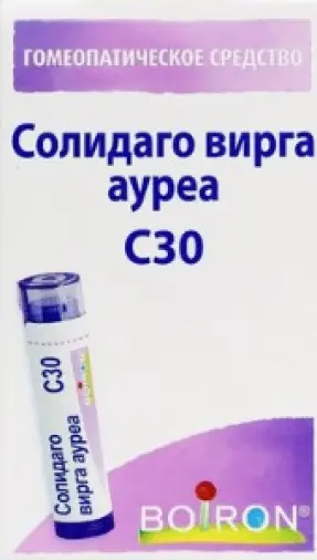 Солидаго виргауреа гранулы гомеопатические Разведение С30 4г