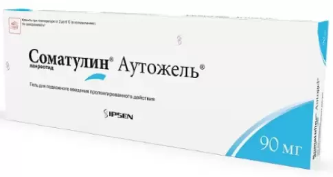 Соматулин Аутожель Гель, шприц 90мг+шприц 388мг в Воронеже