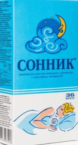 Сонник Капсулы 300мг №36 произодства ВИС ООО