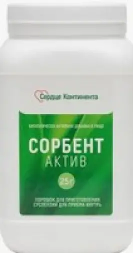 Сорбент Актив Сердце Континента Порошок 50г