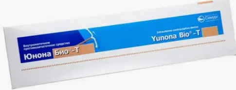 Спираль внутриматочная Юнона Био-Т Ag Упаковка №1 произодства Симург Медикон