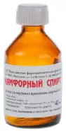 Аналог Мазь камфорная: Спирт камфорный