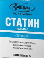 Статин-Пальма средство перевязочное Порошок 1г №5 от Аптека Подорожник