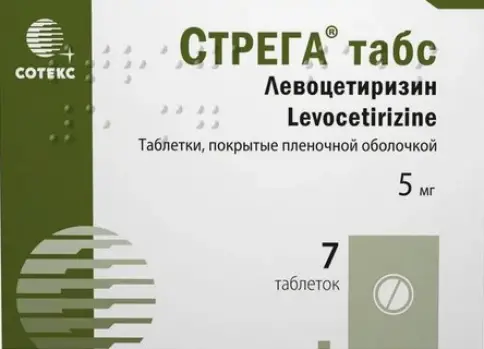 Стрега табс Таблетки п/о 5мг №7 произодства Сотекс ФармФирма ЗАО