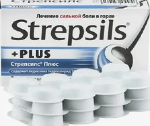 Стрепсилс Плюс Таблетки №24